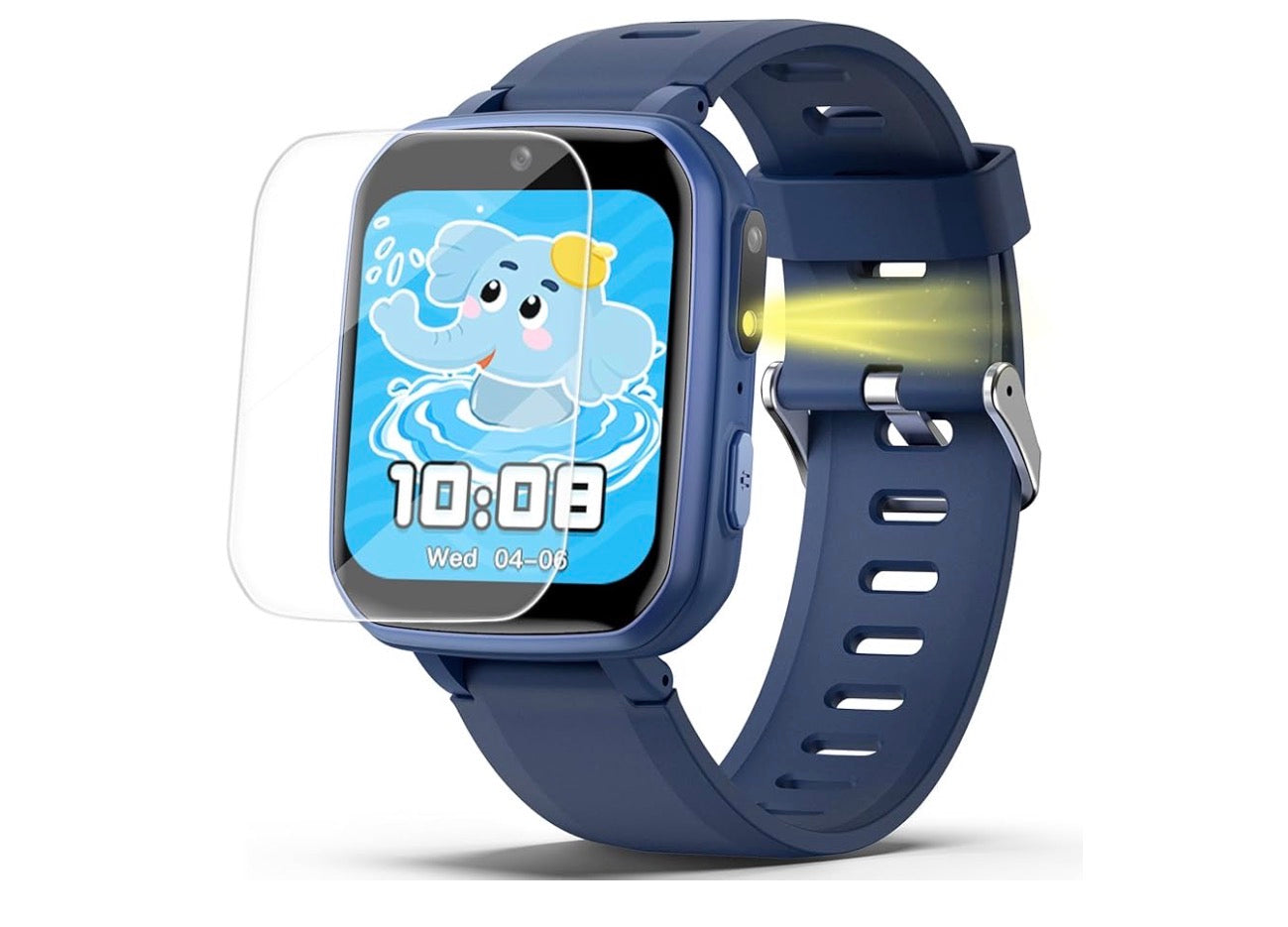 Kids Smart Watch with Calling & Camera - Pink Gold